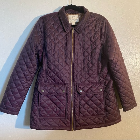 Original Weatherproof Vintage 1948 Plum Jacket - Picture 3 of 6